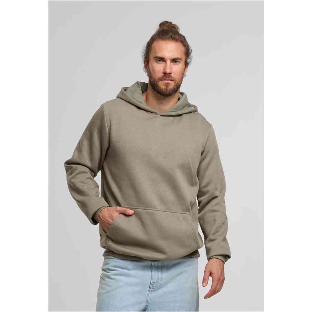 Urban Classics - Basic Essential Hoodie/trui - Olijfgroen